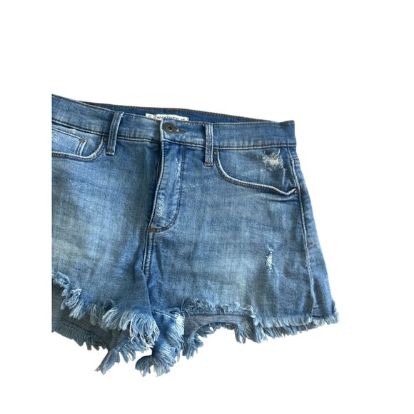 WHETHERLY Frayed Cutoff Denim Shorts Size US 4 / 27 - Picture 7 of 10